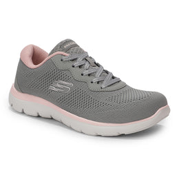 Skechers Summits Women Textured Round Toe Casual Sneakers