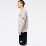 New Balance White Man's Tshirt-MT23908