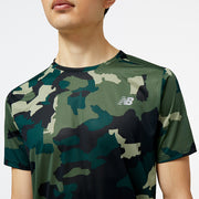 New Balance Green Man's Tshirt-MT23223