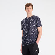 New Balance Multicolor Man's Tshirt-MT13198