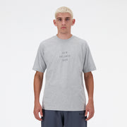 New Balance Grey Man's Tshirt-MT41519