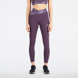 New Balance Purple Woman's Tights-WP21177