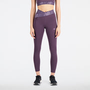 New Balance Purple Woman's Tights-WP21177