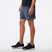 New Balance Grey Man's Shorts-MS23230