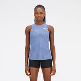 New Balance Blue Woman's Top-WT33280