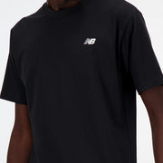 New Balance Black Man's Tshirt-MT41509