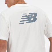 New Balance White Man's Tshirt-MT41580