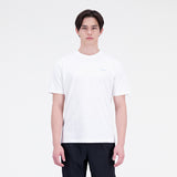 New Balance White Man's Tshirt-MT31559