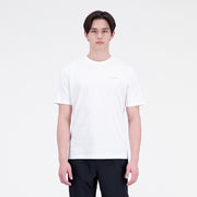 New Balance White Man's Tshirt-MT31559