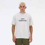 New Balance Grey Man's Tshirt-MT41582
