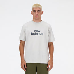 New Balance Grey Man's Tshirt-MT41582