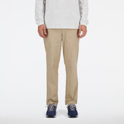 New Balance Beige Man's Trackpant-MP41575