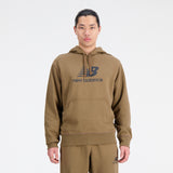 New Balance Brown Man's Hoodie-MT31537