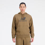 New Balance Brown Man's Hoodie-MT31537
