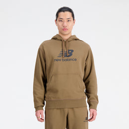 New Balance Brown Man's Hoodie-MT31537