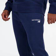New Balance Navy Blue Man's Trackpant-MP03904