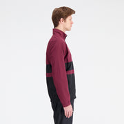New Balance Burgundy Man's Jacket-MJ31010
