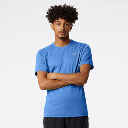 New Balance Blue Man's Tshirt-MT03203