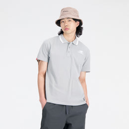 New Balance White Man's Tshirt-MT01983