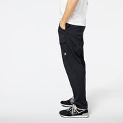New Balance Black Man's Trackpant-MP23506 E