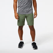 New Balance Olive Man's Shorts-MS31014