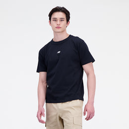 New Balance Black Man's Tshirt-MT31504