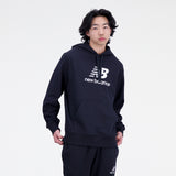 New Balance Black Man's Hoodie-MT31537