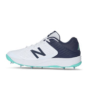 New balance Men's CK4030J4 White Cricket Shoes