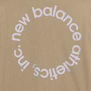 New Balance Beige Man's Tshirt-MT31575