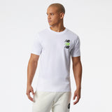 New Balance White Man's Tshirt-MT21905