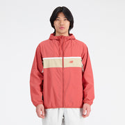 New Balance Orange Man's Hoodie-MJ31500