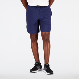 New Balance Navy Blue Man's Shorts-MS31014