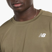 New Balance Green Man's Tshirt-MT11205