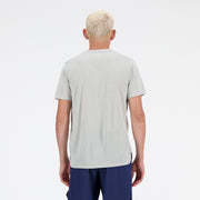 New Balance Grey Man's Tshirt-MT41253