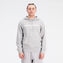 New Balance Grey Man's Hoodie-MT33526