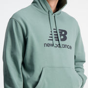 New Balance Green Man's Hoodie-MT31537