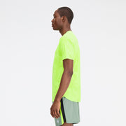 New Balance Yellow Man's Tshirt-MT33281