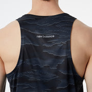 New Balance Black Man's Tshirt-MT03202