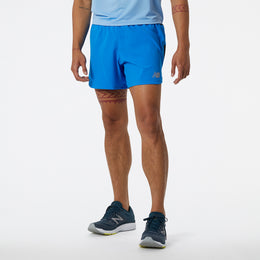 New Balance Blue Man's Shorts-MS21268