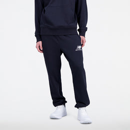 New Balance Black Man's Trackpant-MP31539