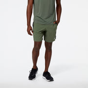 New Balance Olive Man's Shorts-MS23230