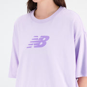 New Balance Purple Woman's Tshirt-WT31519
