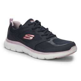 Skechers Women Navy Blue Flex Appeal 4.0 - Active Flow Sneakers