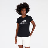 New Balance Black Woman's Tshirt-WT31546