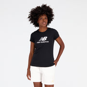 New Balance Black Woman's Tshirt-WT31546