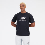 New Balance Black Man's Tshirt-MT31541