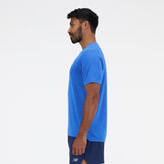 New Balance Blue Man's Tshirt-MT41253