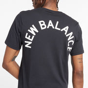 New Balance Black Man's Tshirt-MT11985