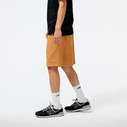 New Balance Yellow Man's Shorts-MS23550