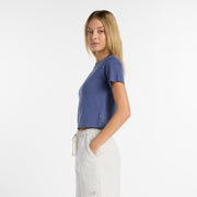 New Balance Blue Woman's Tshirt-WT51918